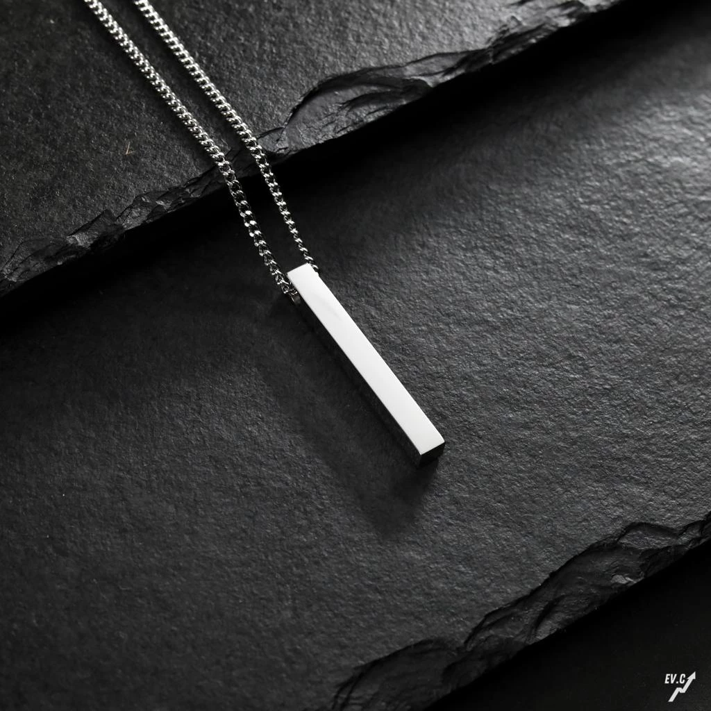 Colar Masculino de Aço Inoxidável