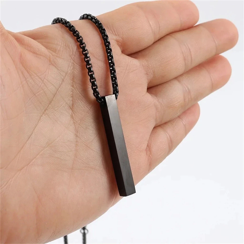 Colar Masculino de Aço Inoxidável