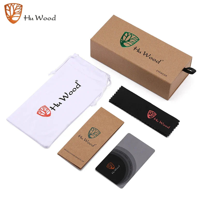 Óculos de Sol Polarizados Hu-Wood - Visão Suprema