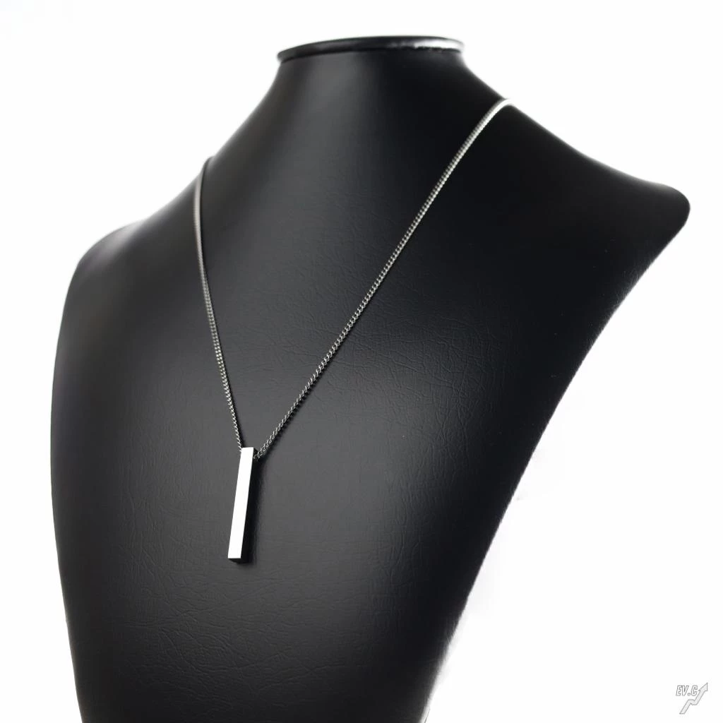 Colar Masculino de Aço Inoxidável